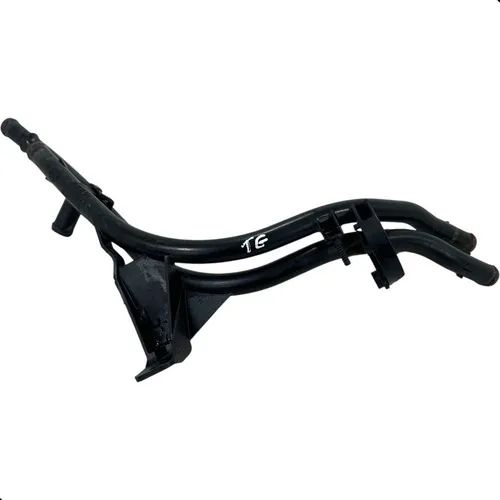 Tubo Cano Duplo Água Volkswagen Tiguan 2.0 200cv 2010 A 2014 Preto - Foto 2