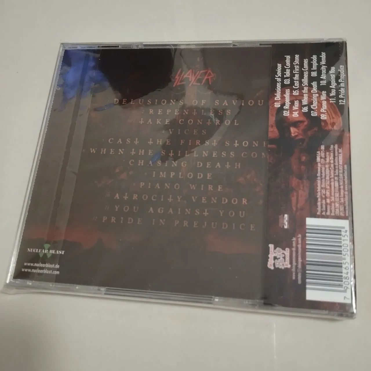Cd Slayer Repentless nacional - Original remaster - Foto 4