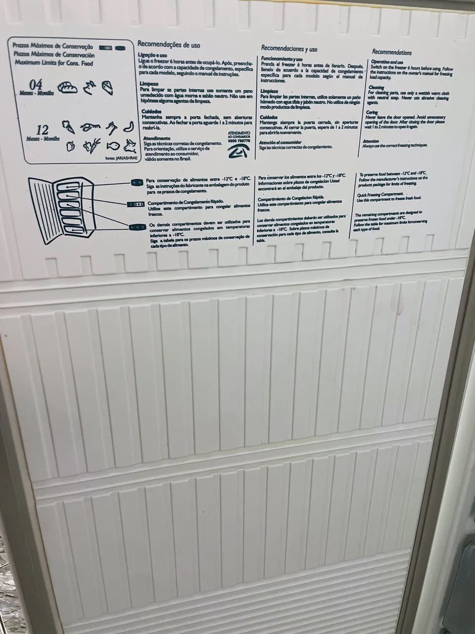 Freezer vertical Eletrolux (entrego)  - Foto 5