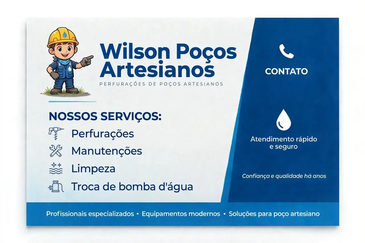 Wilson poços artesianos 