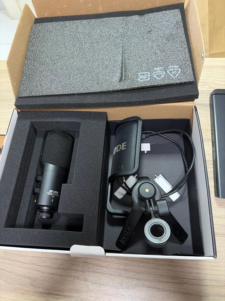 Microfone Gravação Rode Ntusb+ Profissional Streaming, Preto - Foto 3