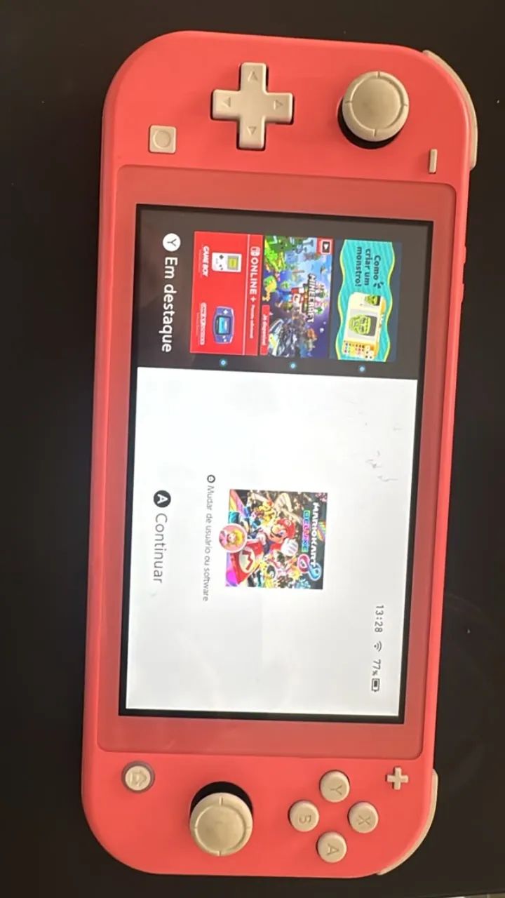 NINTENDO SWITCH LITE CORAL
