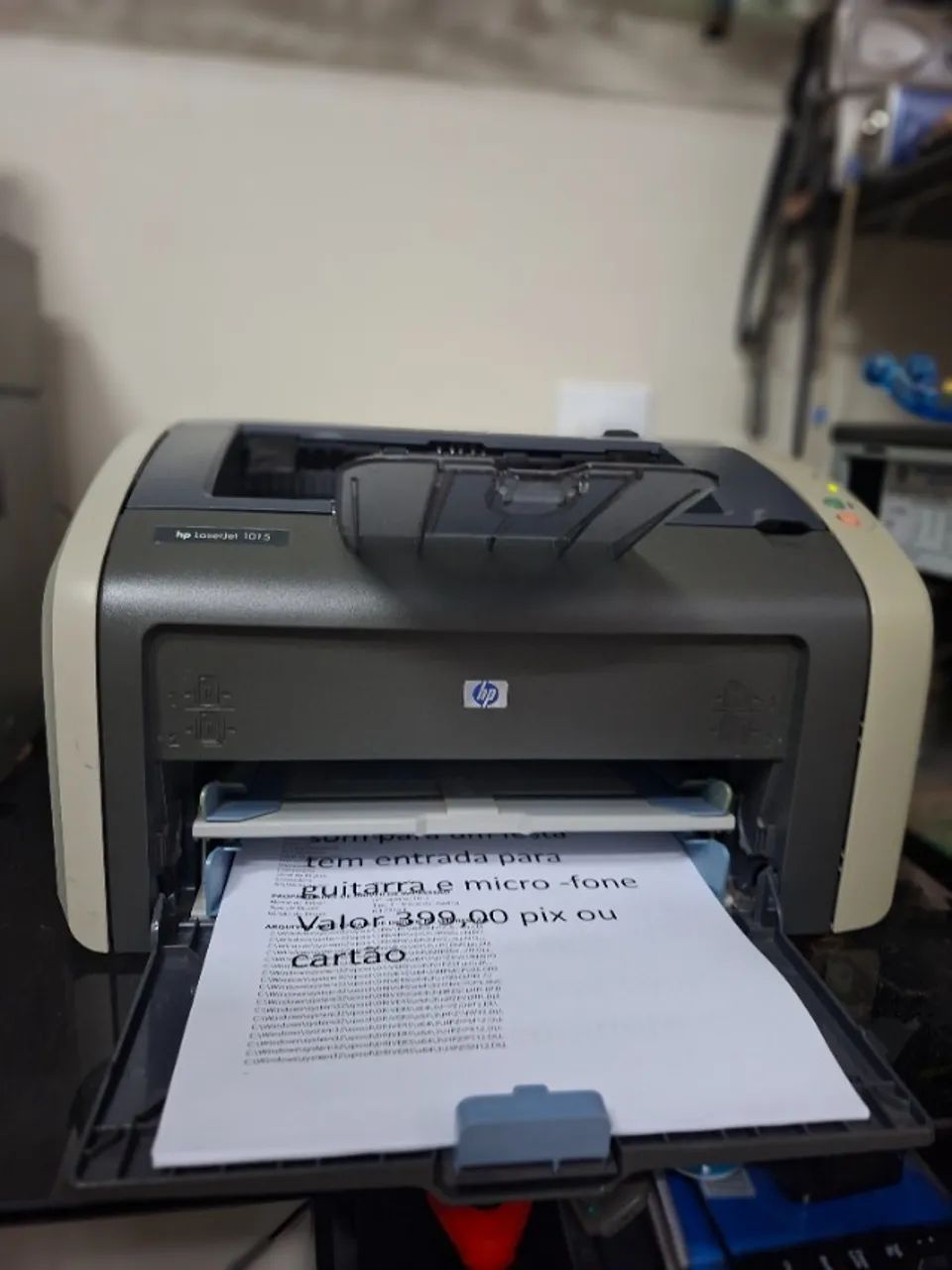 vendo impressora hp laser jet 1015 com toner cheio em otimo estado de conservaçao e funcio - Foto 4