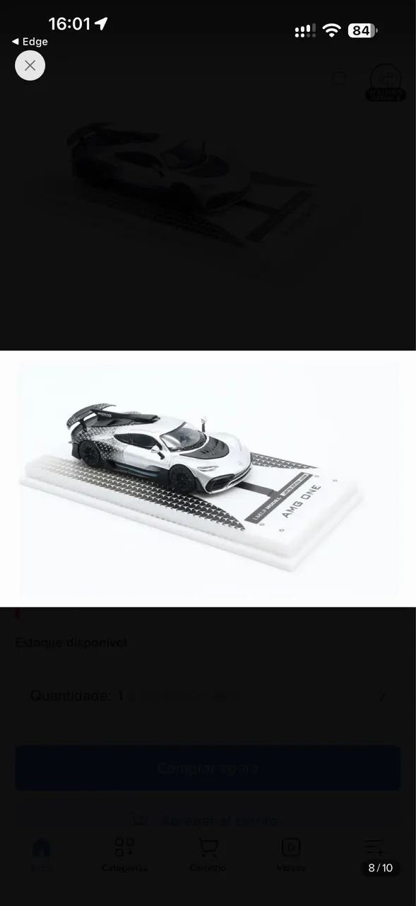 Miniatura MERCEDES AMG ONE 1/64  - Foto 4