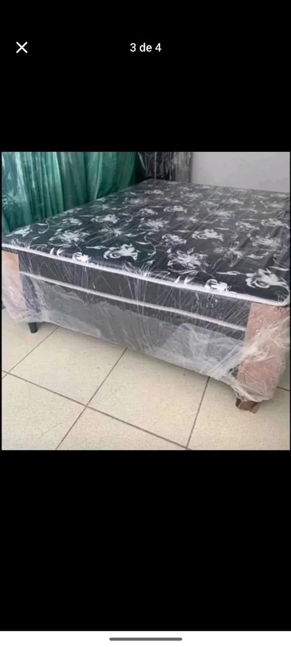 Cama box casal 250$  - Foto 2