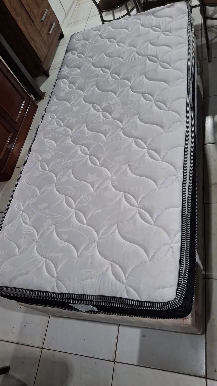 CAMA BOX COM AUXILIAR SEMI-NOVA  - Foto 2