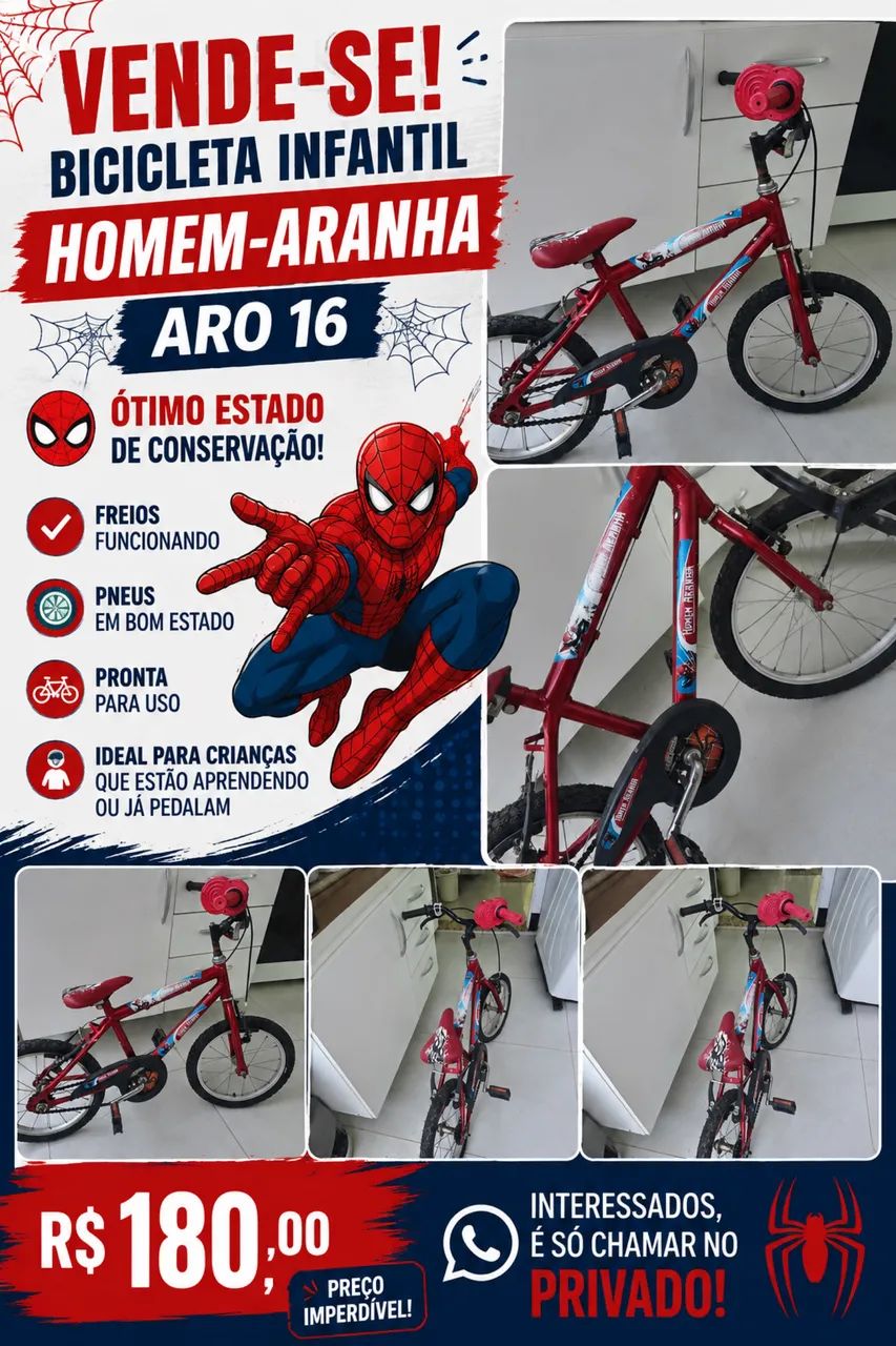 Bicicleta aro 16