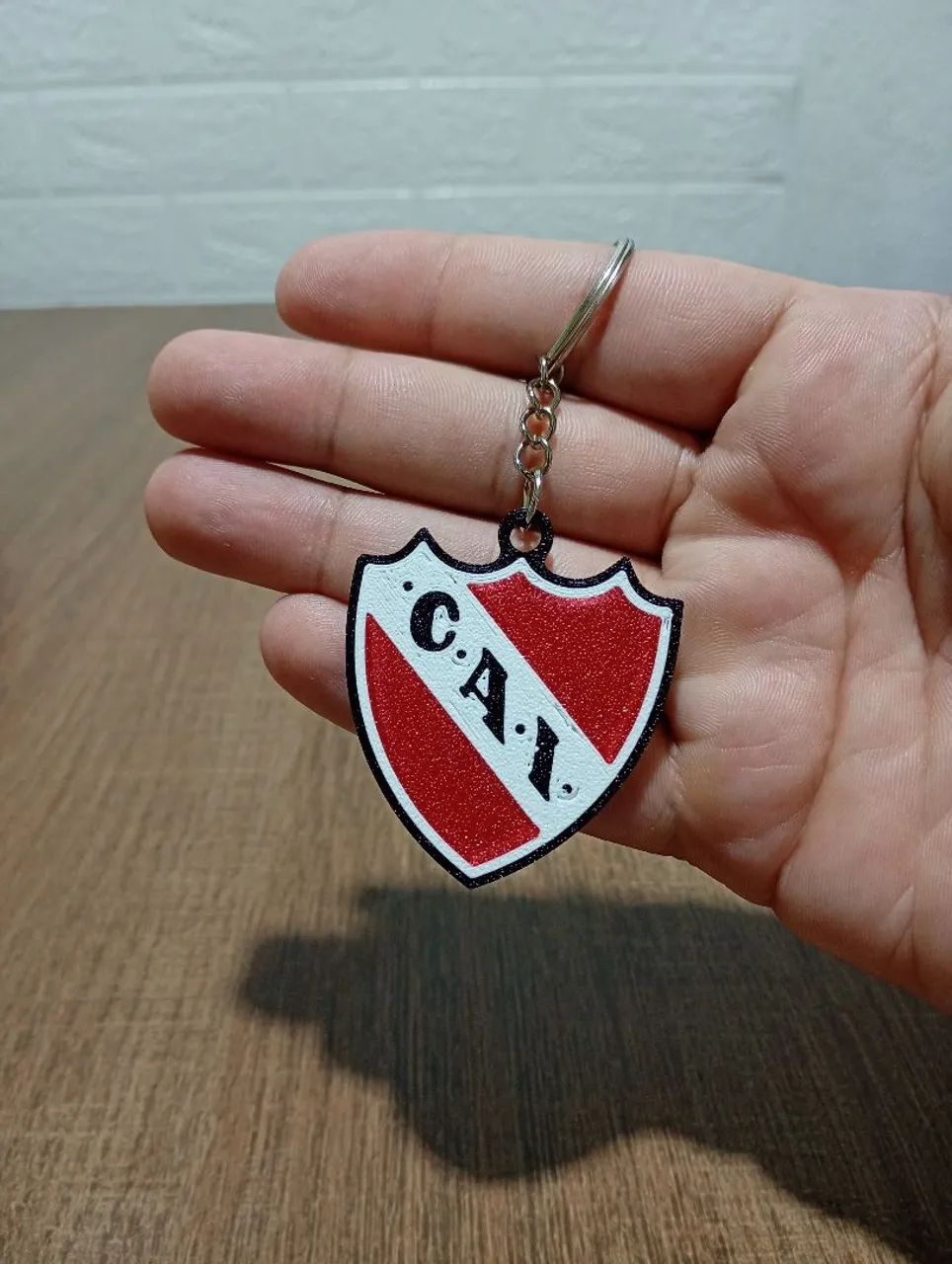 Kit com 4 chaveiros 3d clubes da Argentina escolha e envie no chat! - Foto 4