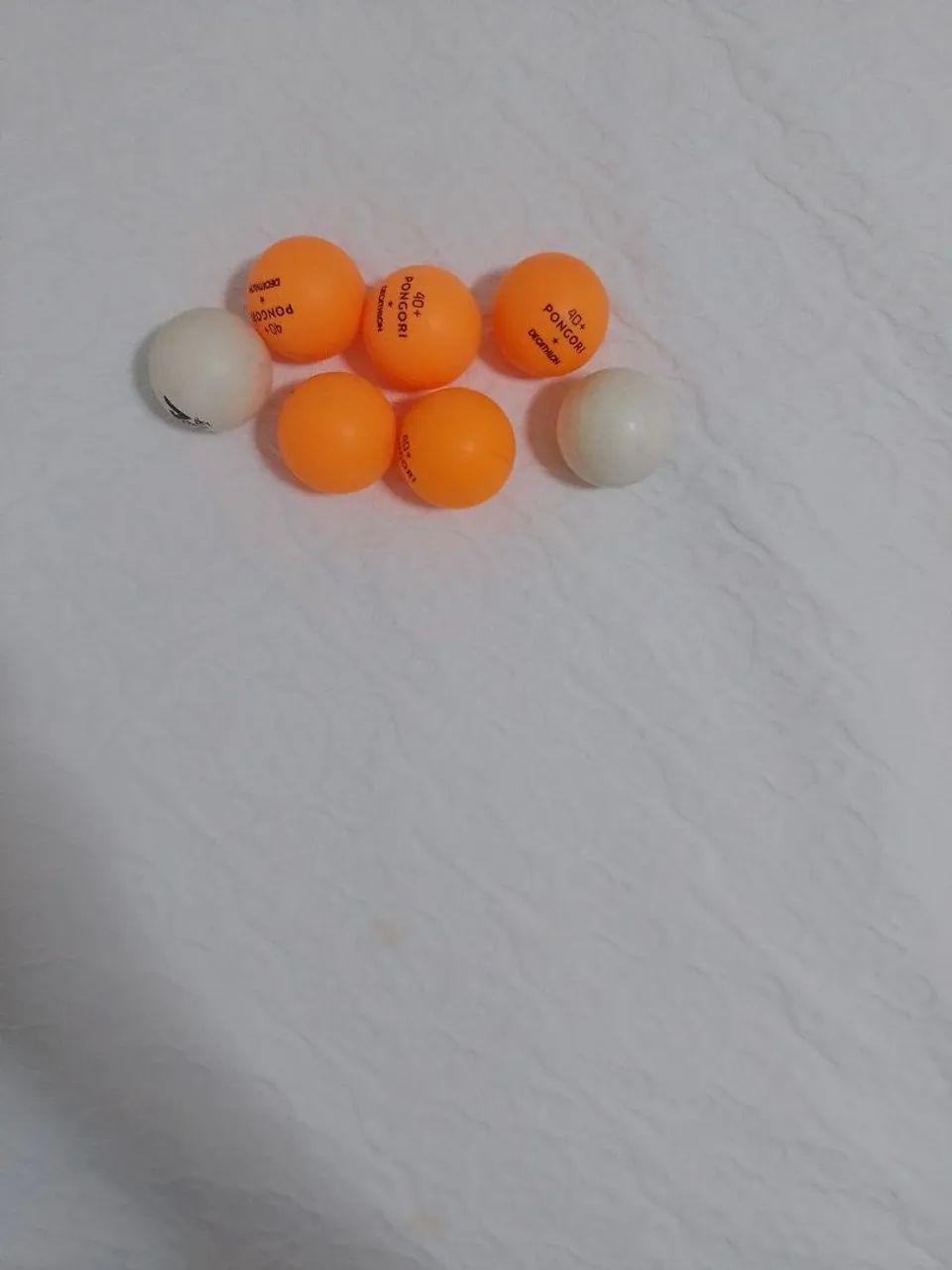 Raquete de ping pong com mais 7 bolinhas  - Foto 4