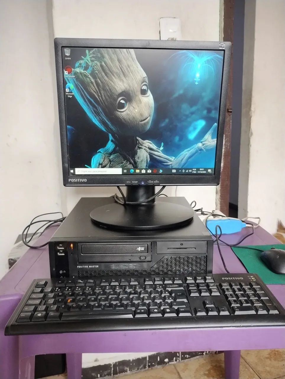 VENDO ESTE COMPUTADOR DA INTEL CORE i3 COM TELÃO DE 17 POLEGADAS  - Foto 2