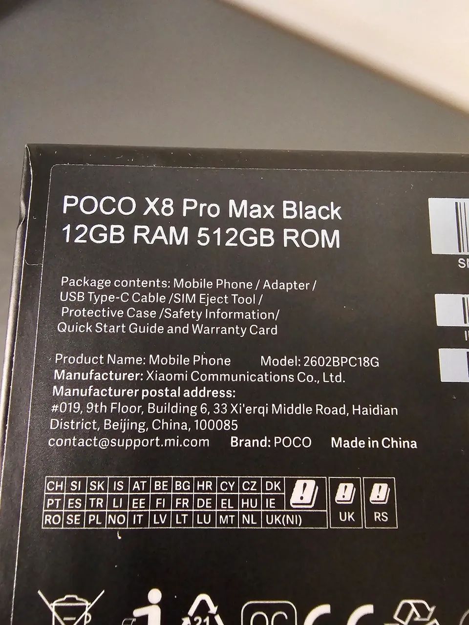 Celular Poco X8 Pro Max preto - Foto 2