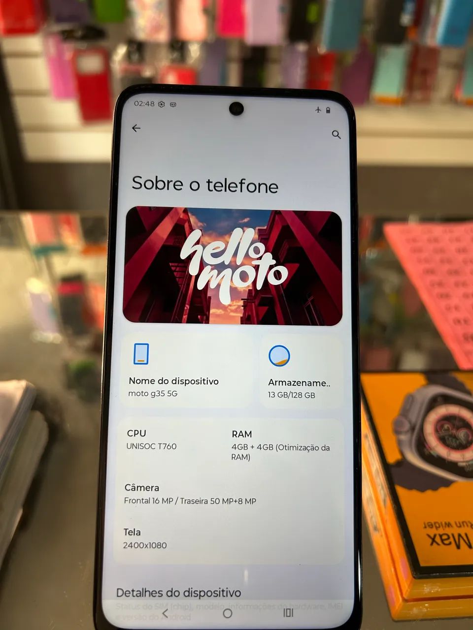 Smartphone Motorola G35