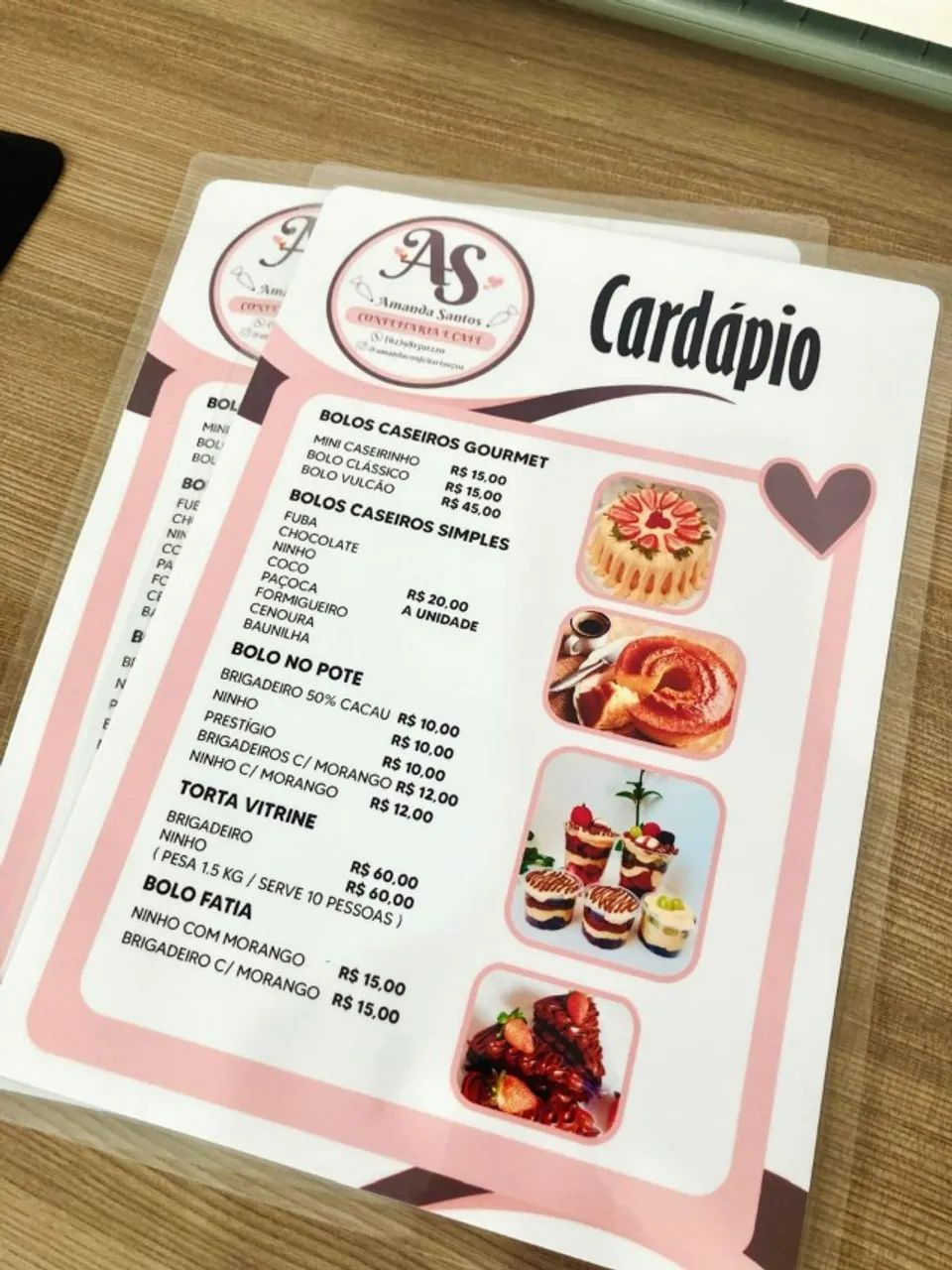Cardápio personalizado profissional - Foto 4