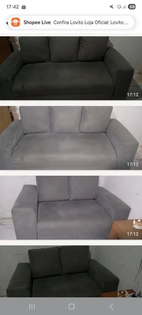 Vende se sofá 2e3 lugares n precinho