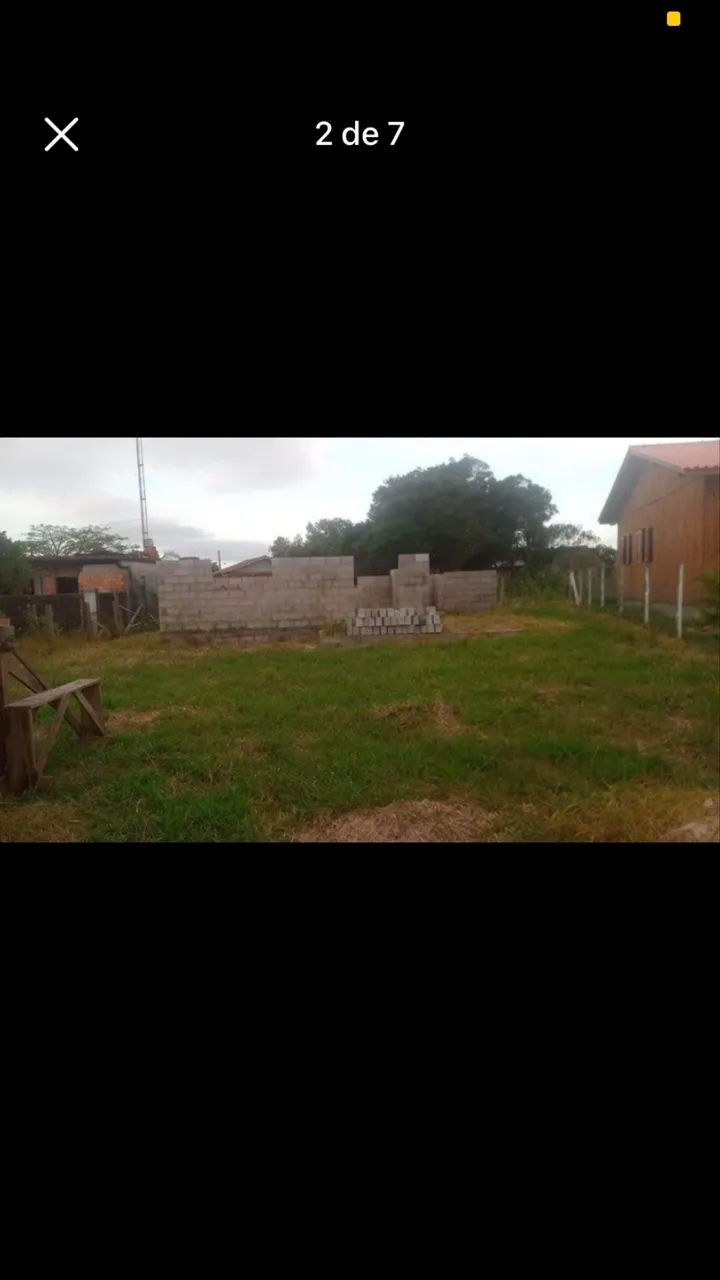 Terreno com casa em construção com padrão de luz  - Foto 4