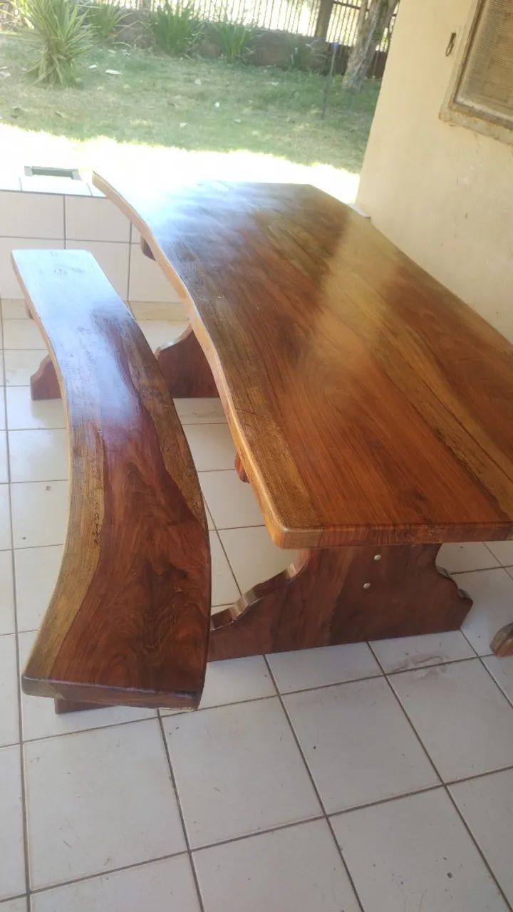 Mesa de madeira  - Foto 3