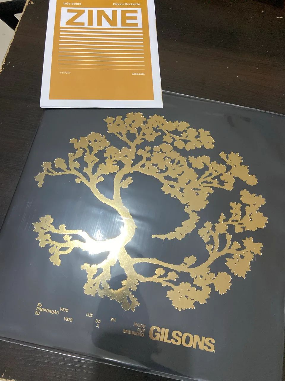 Vinil Três Selos - Gilsons - Eu vejo luz