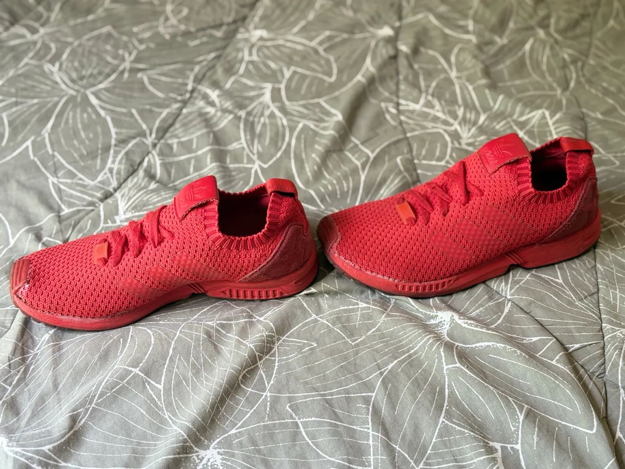 tênis adidas zx flux prime-knit vermelho size 9 - Calçados - Vila