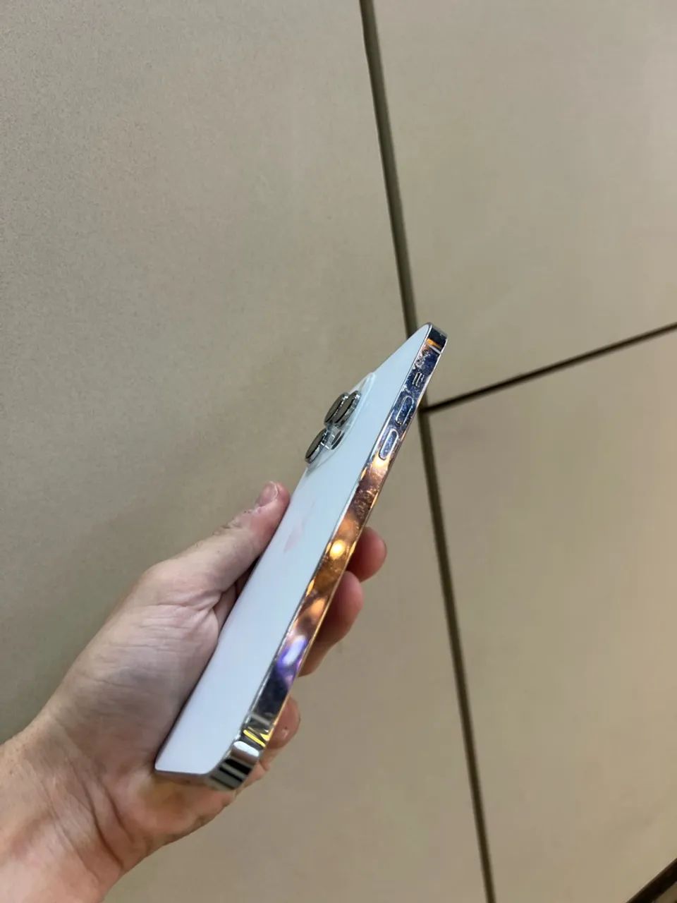 14 PRO MAX 128GB BRANCO ZERO! VENDO  - Foto 4
