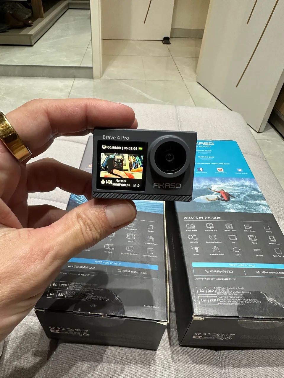 Câmera Akaso brave 4 Pro