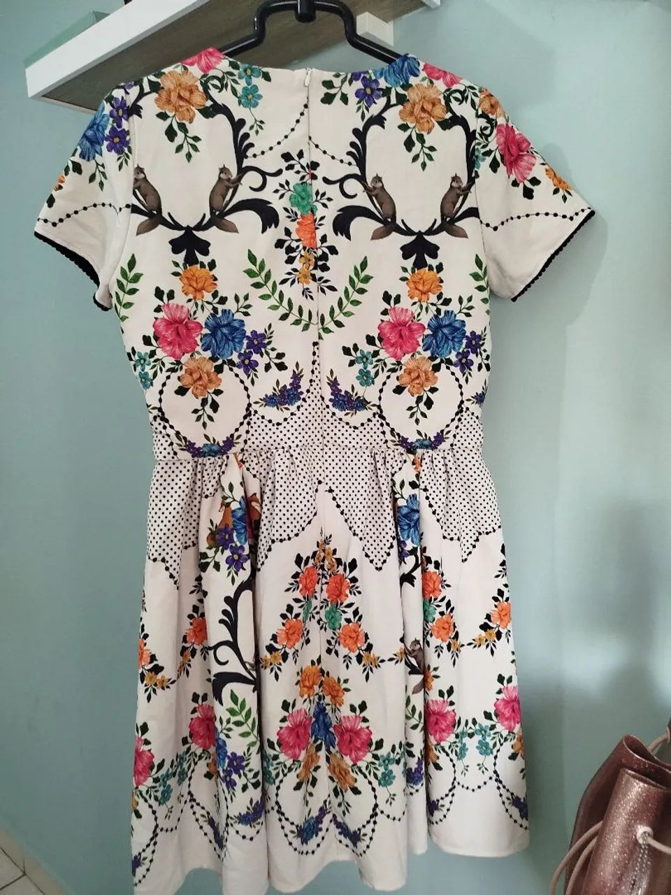 Vestido antix esquilos