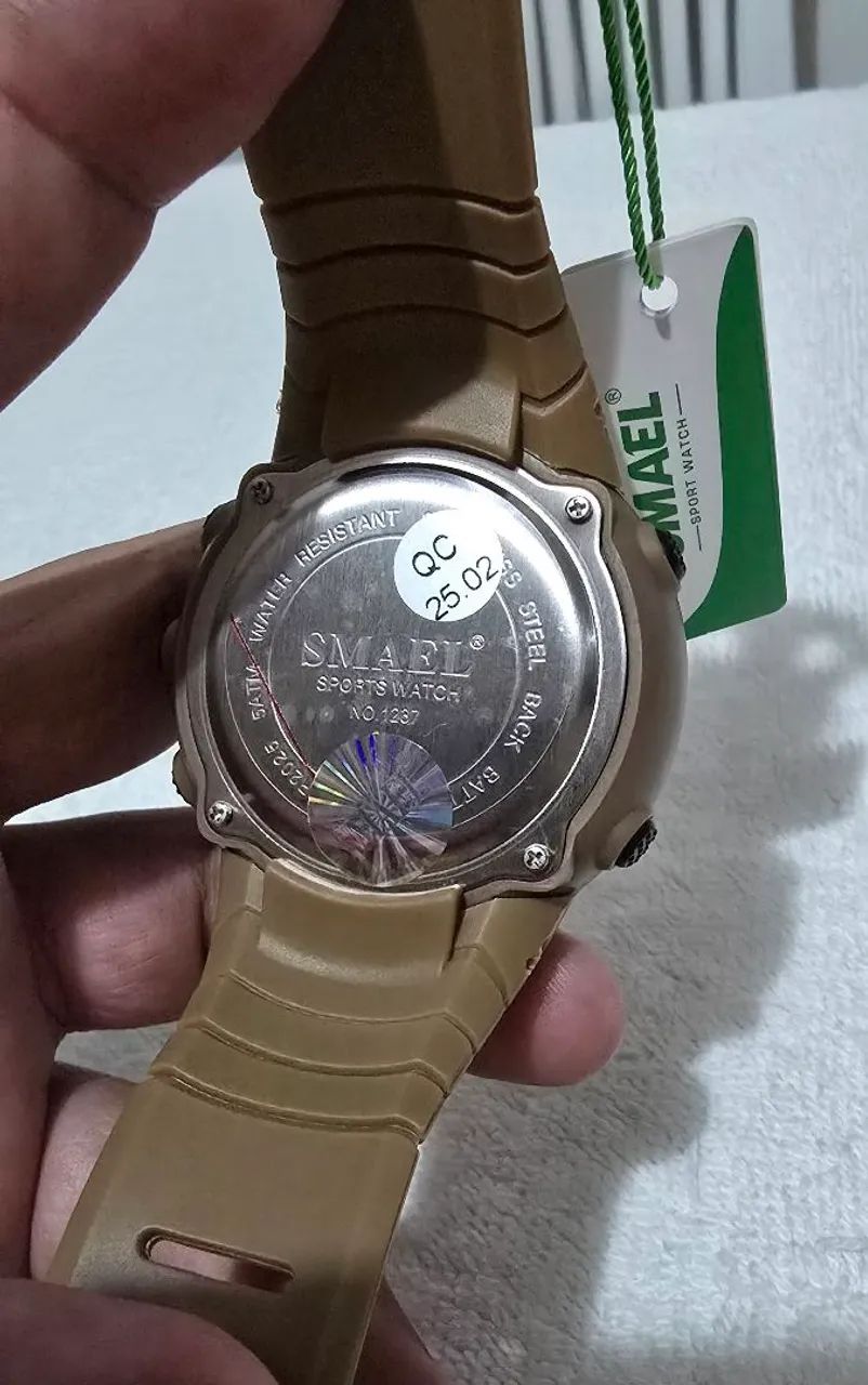 Relógio digital da SMAEL marrom original  - Foto 2