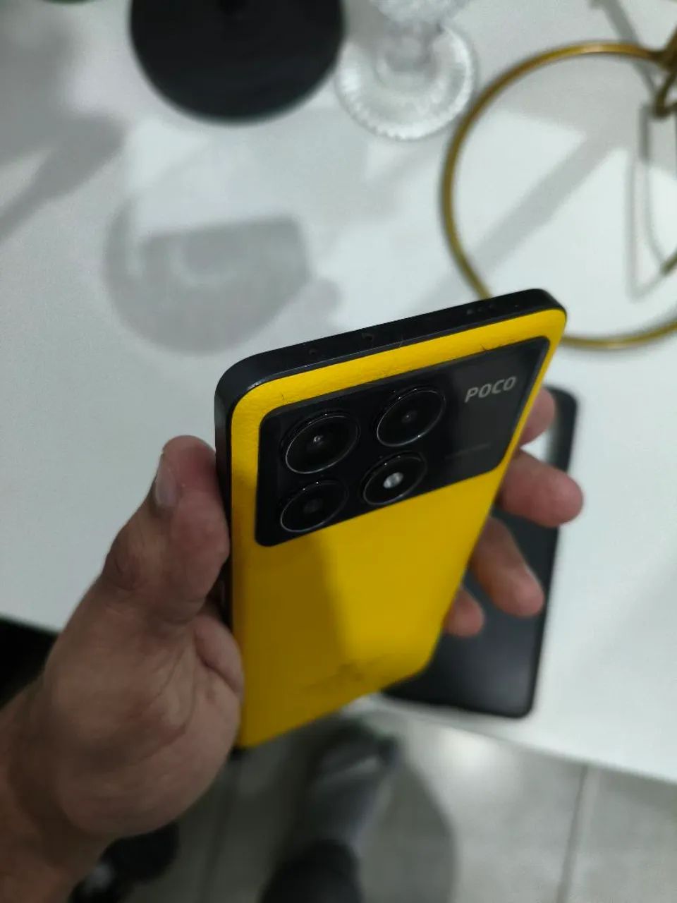 Poço X6 pro 12RAM 512GB amarelo - Celulares e Smartphones - Parada