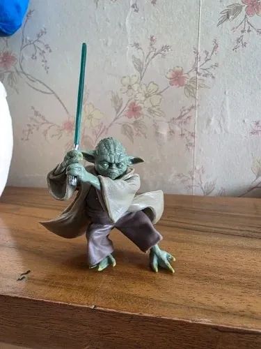 mestre yoda action figure star wars - Foto 3