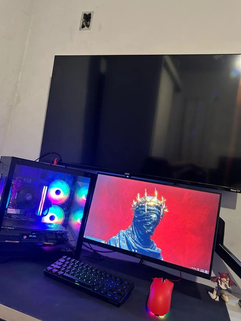 Pc gamer amd black Roda tudo - Foto 3