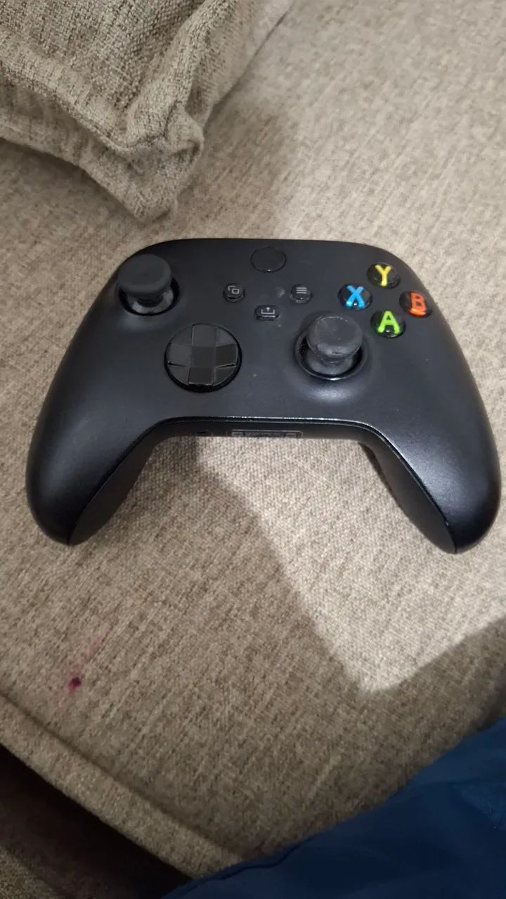 Controle xbox carbono Black com drift 