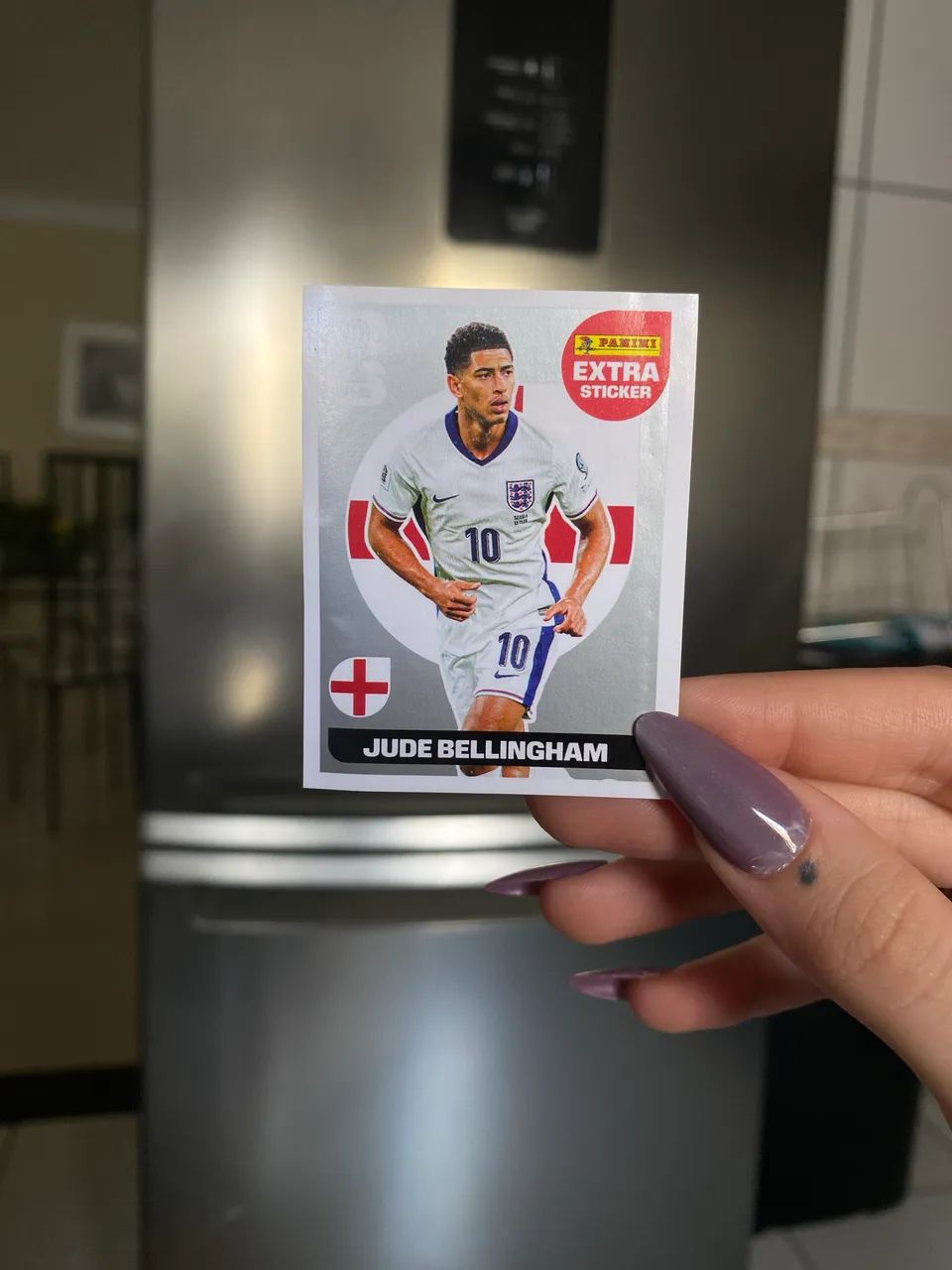 Figurinha JUDE BELLINGHAM Prata - Foto 2