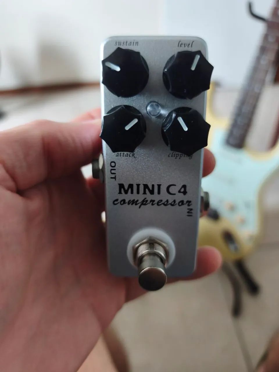 Pedal Compressor mini C4 da Mosky - Na caixa - Foto 2