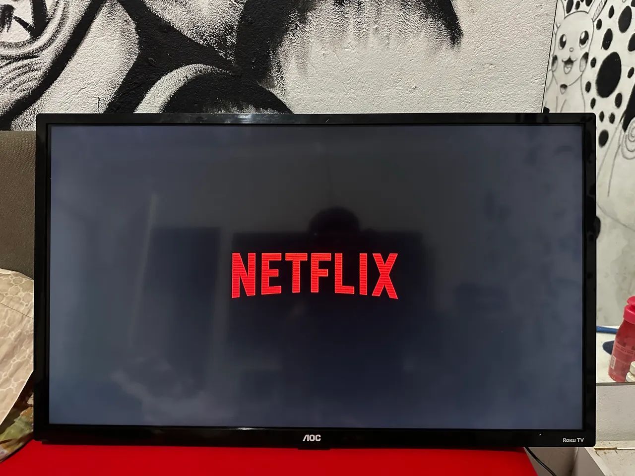 Televisão 32 AOC Roku smart  - Foto 4