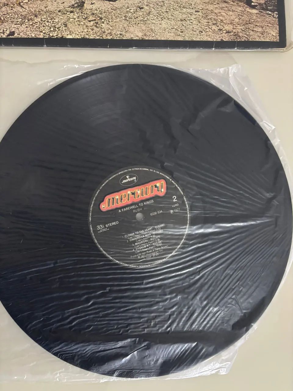 LP Disco de Vinil Rush - A Farewell To Kings - Foto 2