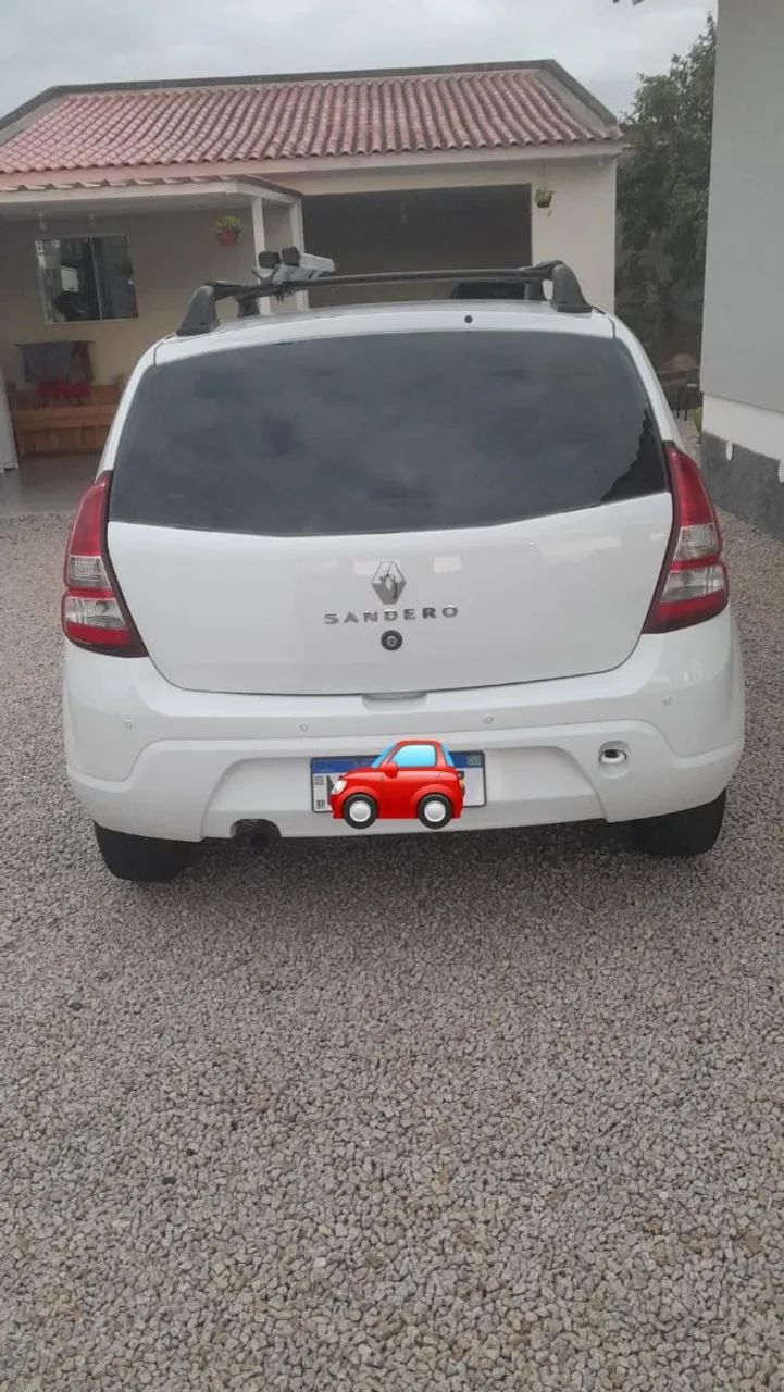 Renault Sandero Authentique Hi-flex 1.0 16V 5P 2012 - Foto 4