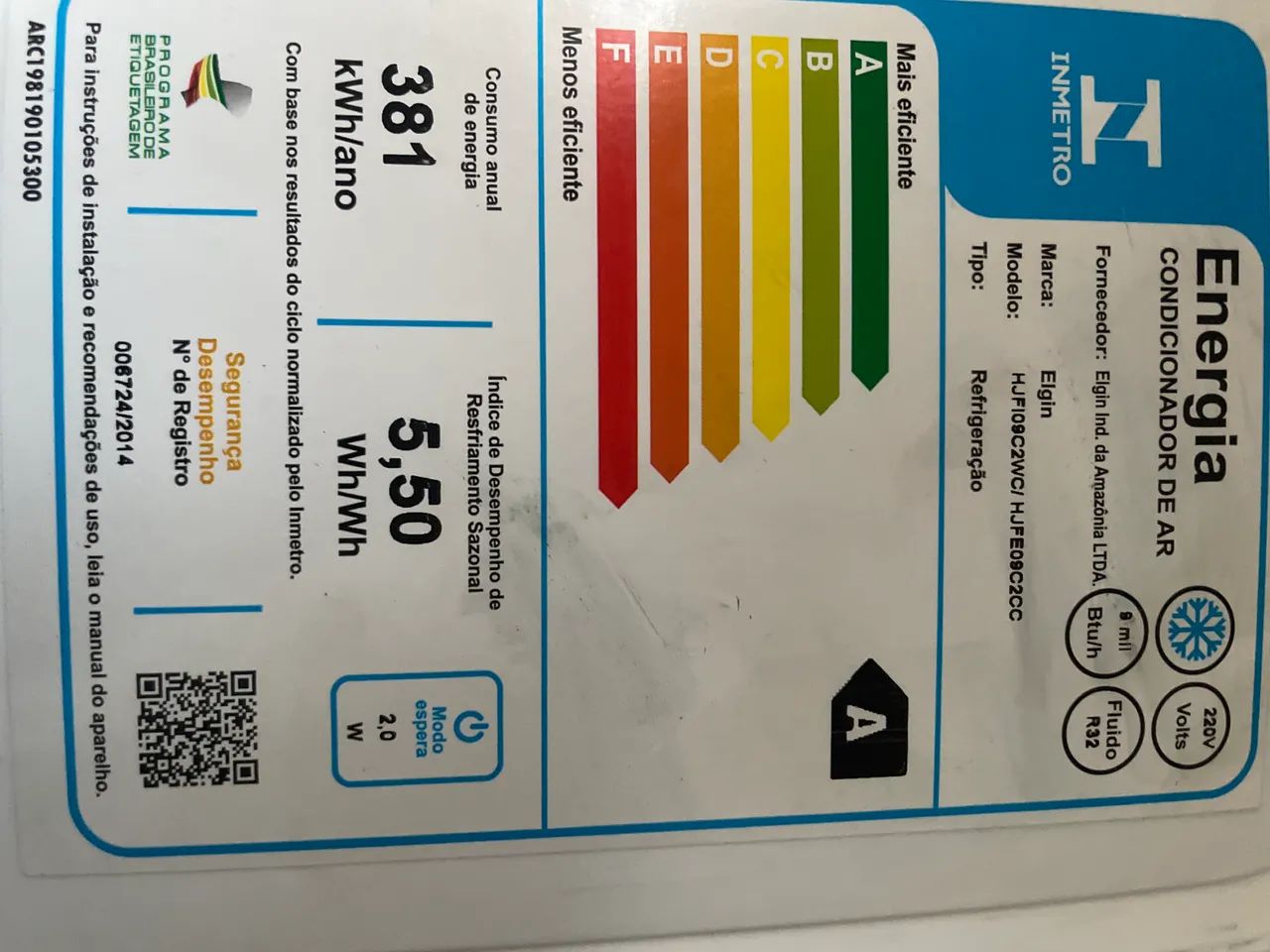 Ar condicionado 