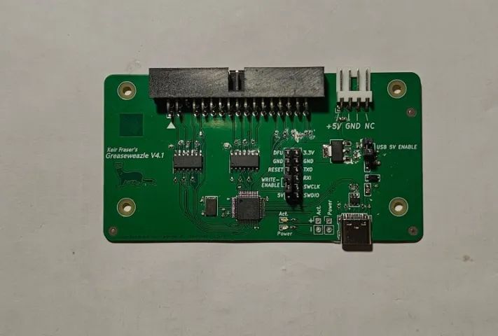 Greaseweazle V4.1 Interface Para Leitura/gravação Disquetes