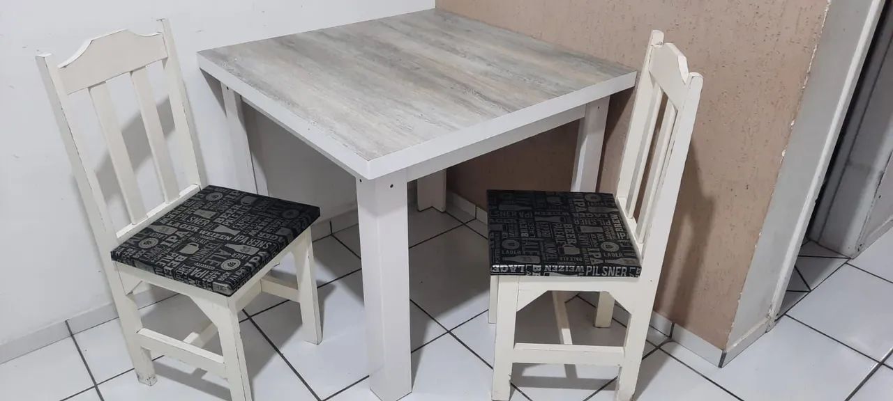 Mesa com 2 cadeiras *ENTREGO* - Foto 5