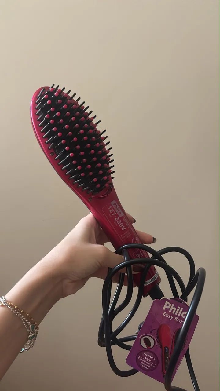Escova Elétrica Alisadora Philco Premium Easy Brush - Foto 2