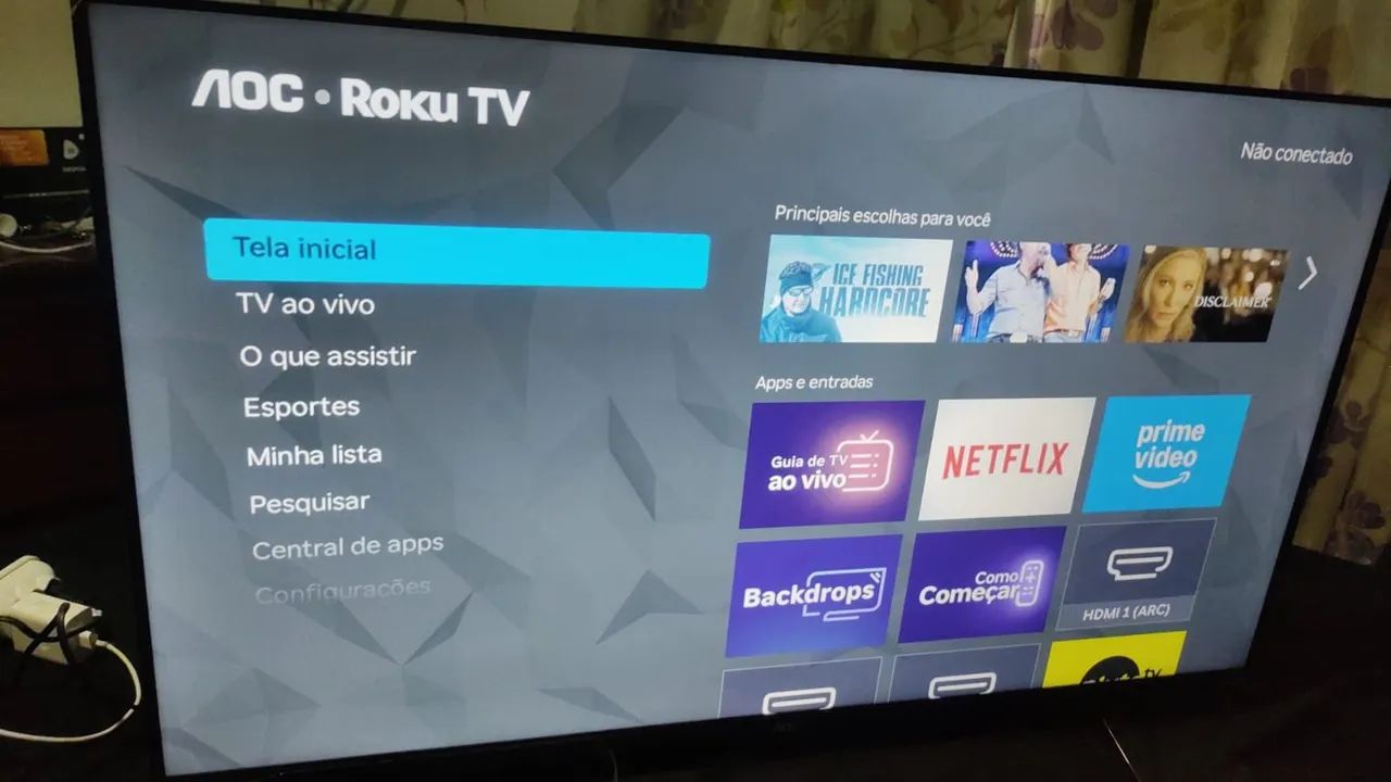ROKU-TV .. TELEVISÃO SMARTV 43 POLEGADAS 
