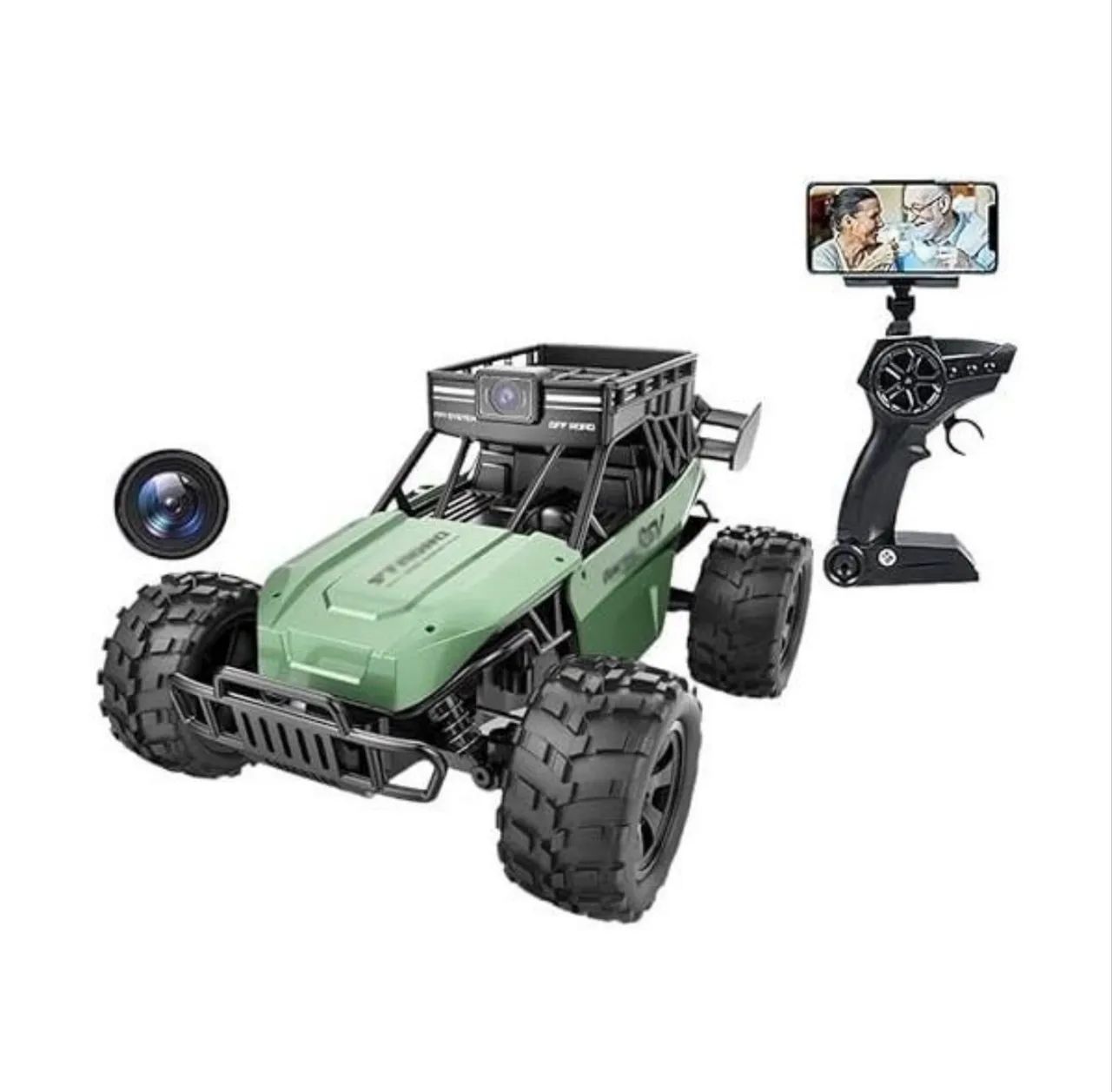 Carrinho RC Off-Road C41 com Câmera HD - Foto 2