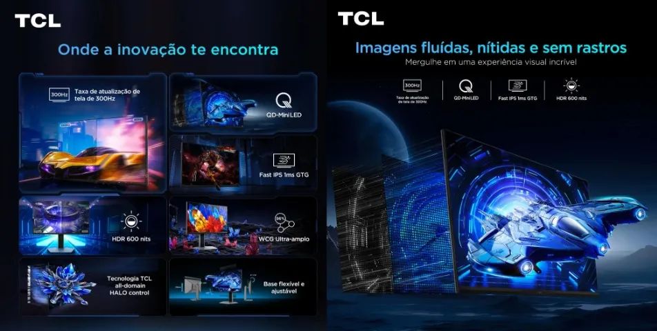 Monitor Gamer TCL QD Mini LED 300Hz - Foto 6