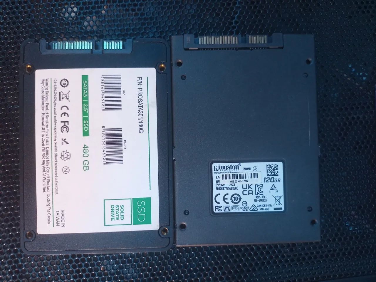 SSD. 480 e 120 gigas - Foto 2