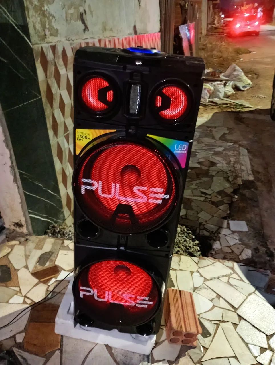 Caixa de som pulse 1500w - Foto 4