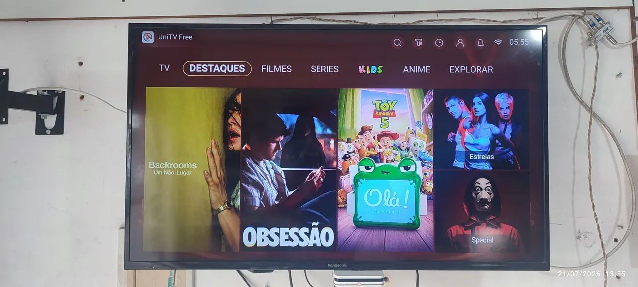 Tv Panasonic 39 polegadas bem conservada!!!  - Foto 4