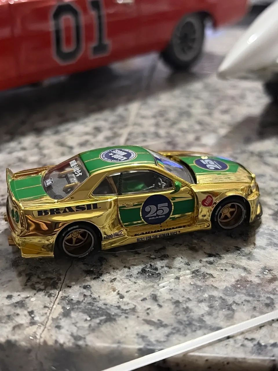KAIDO HOUSE LTDEDN Salão Diecast 6 Nissan Gt-r R34 - Autografada