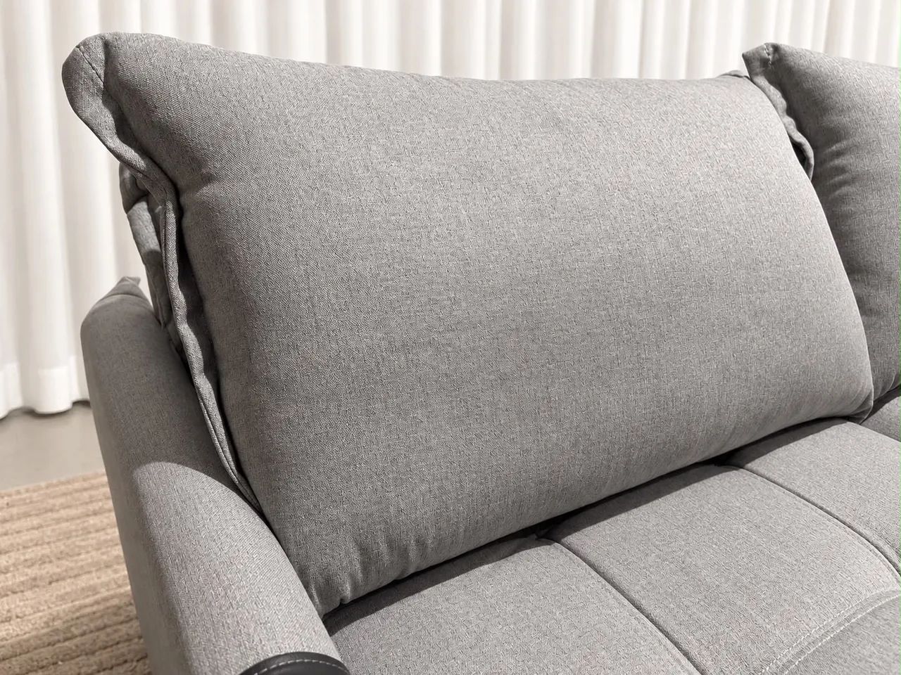 Sofa cama Lis 2 metros  / d28 / sem caixa / pronta entrega  - Foto 4