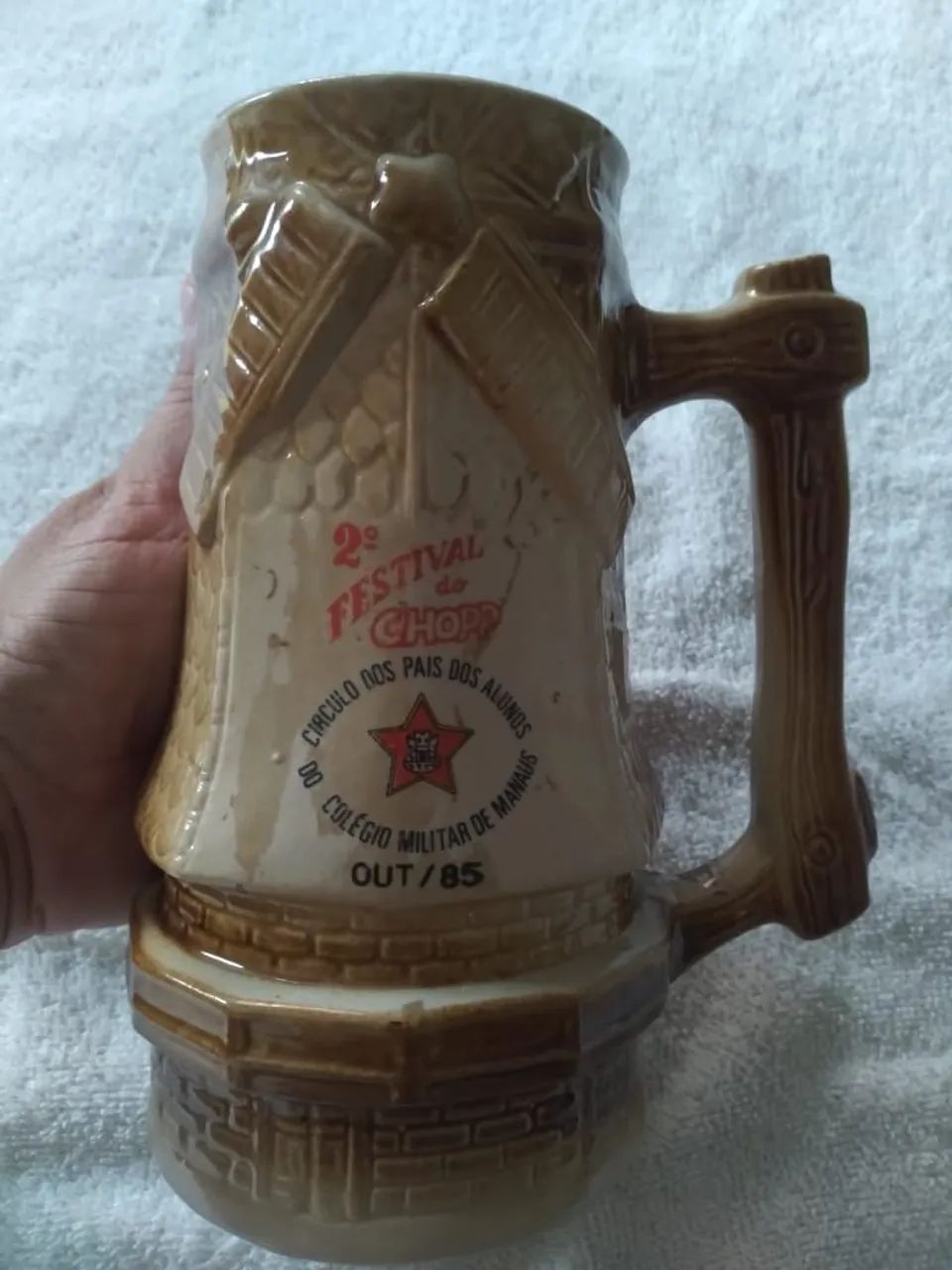 CANECA DE CHOPP ANTIGA COLECIONÁVEIS  - Foto 2