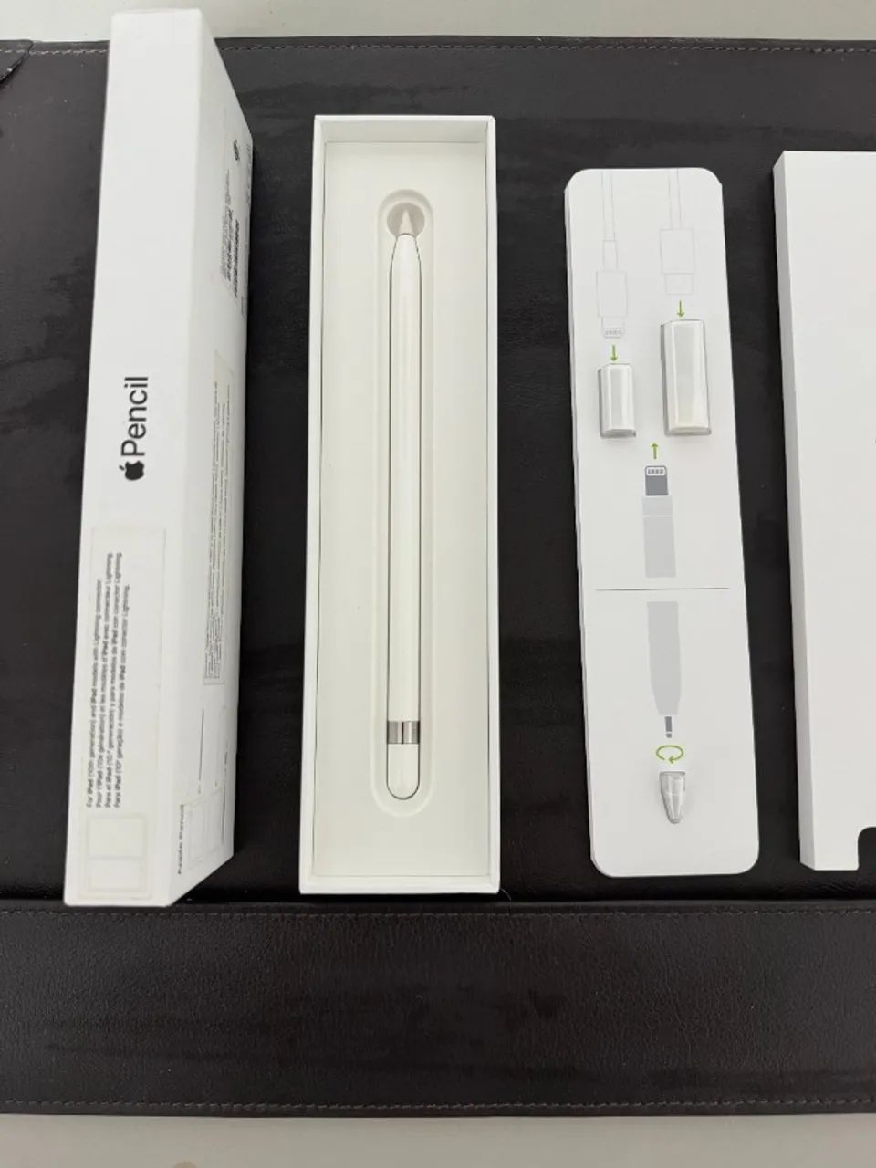 Pencil - 1a Geração -  USB-C - 2 Adaptadores - Oportunidade - Foto 3