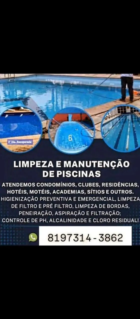 Tratamento de piscinas